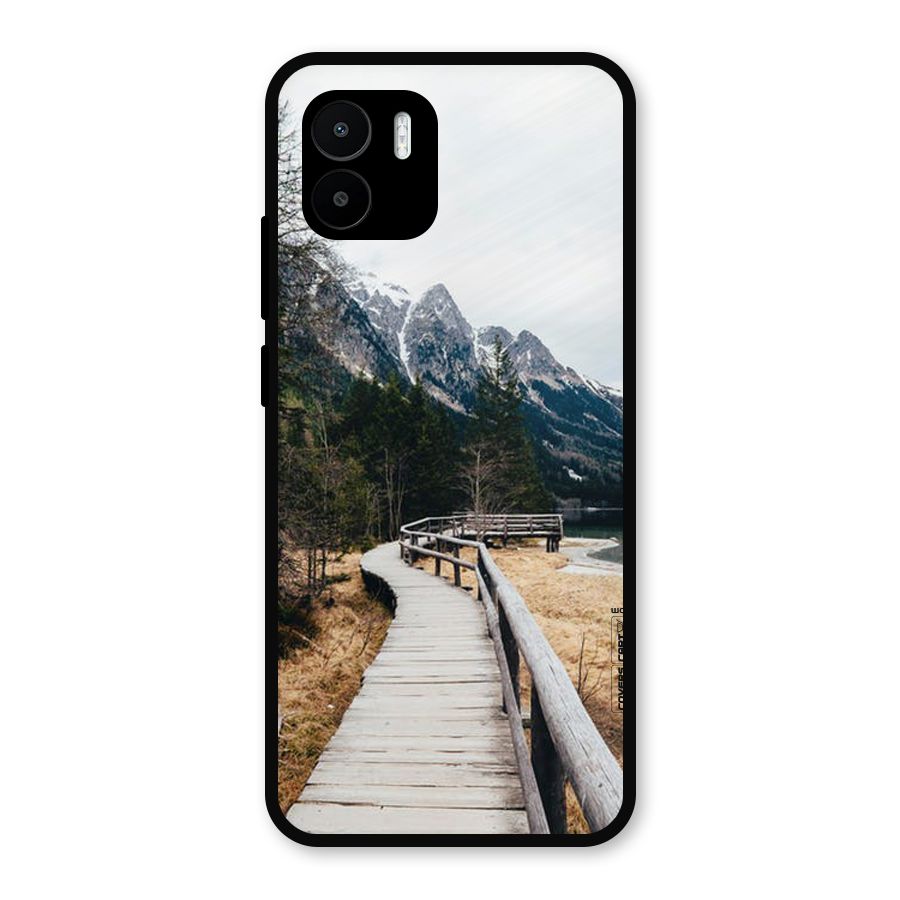 Just Wander Metal Back Case for Redmi A2