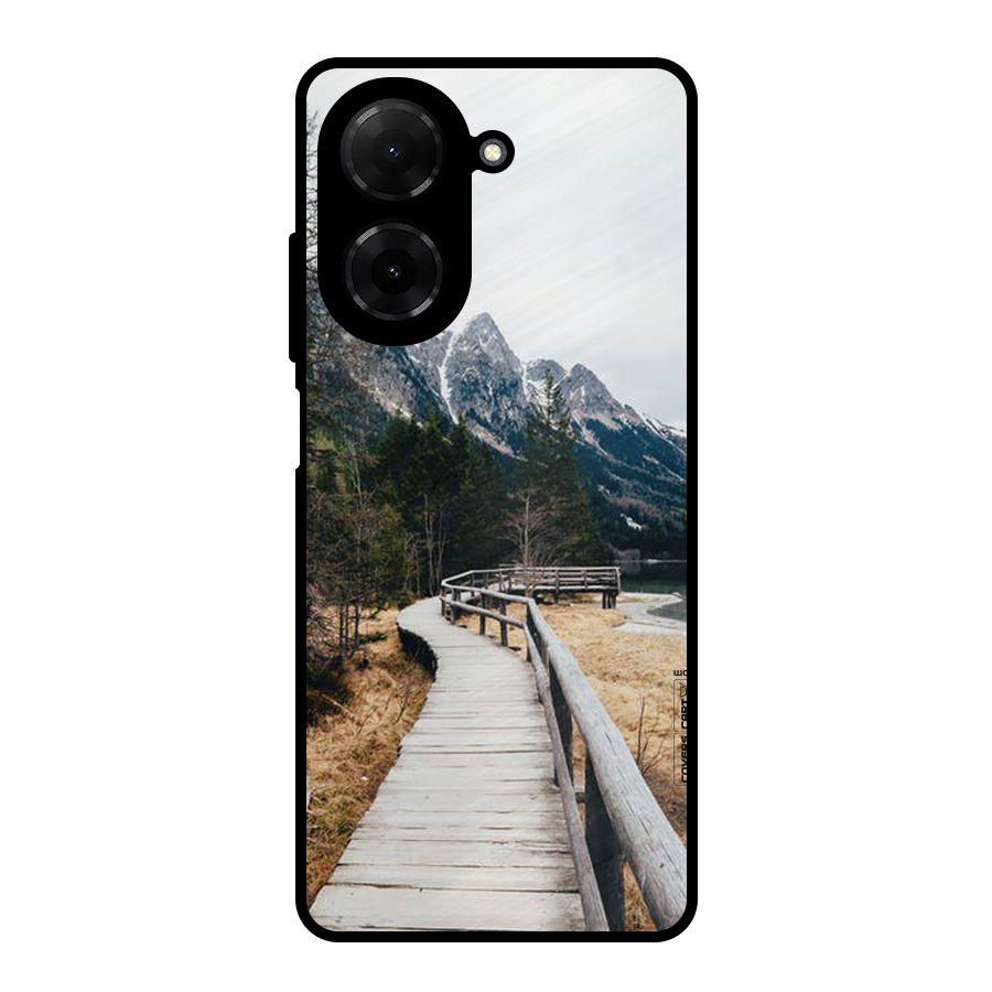 Just Wander Metal Back Case for Redmi A5 4G
