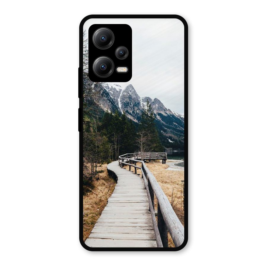 Just Wander Metal Back Case for Redmi Note 12 5G