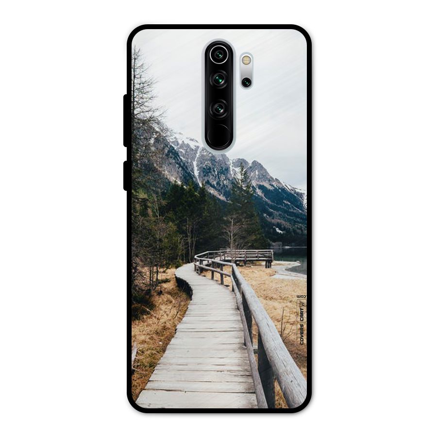 Just Wander Metal Back Case for Redmi Note 8 Pro
