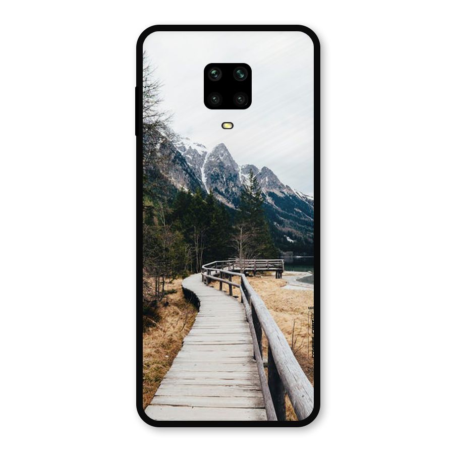 Just Wander Metal Back Case for Redmi Note 9 Pro
