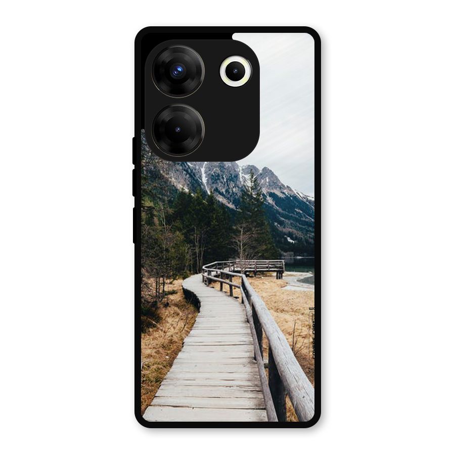 Just Wander Metal Back Case for Tecno Camon 20
