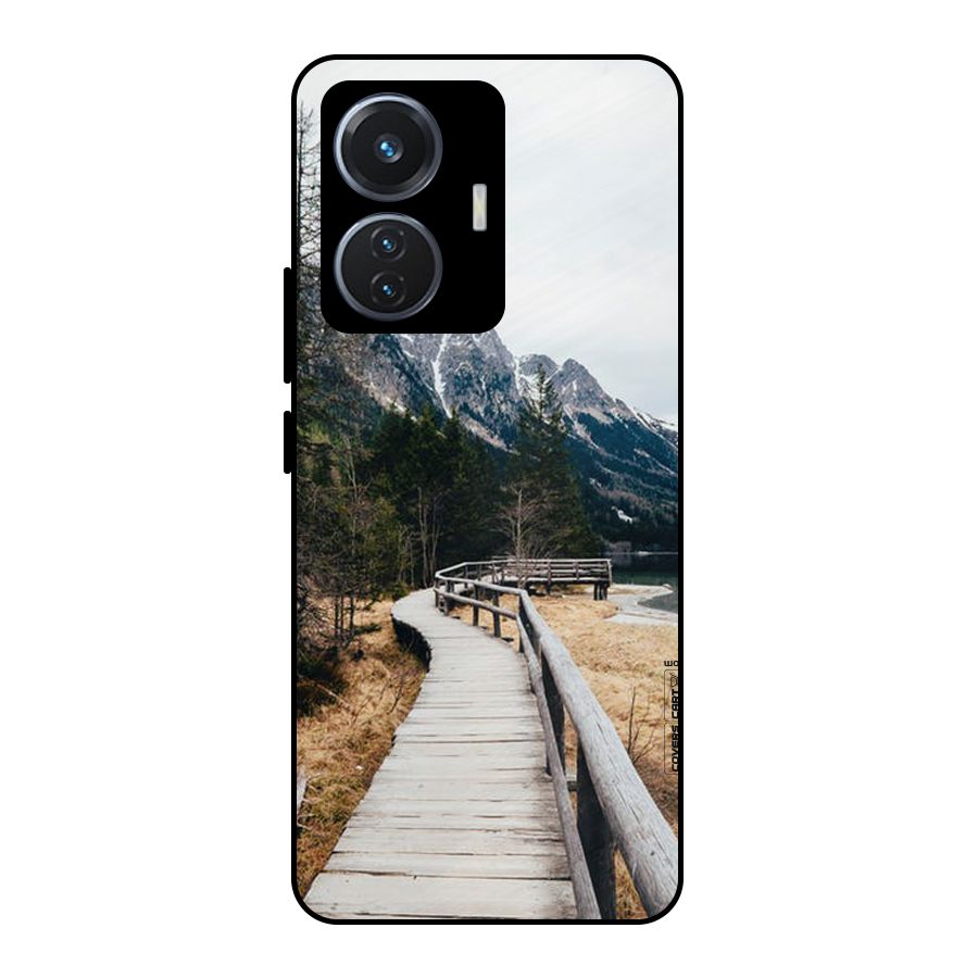 Just Wander Metal Back Case for Vivo T1 44W