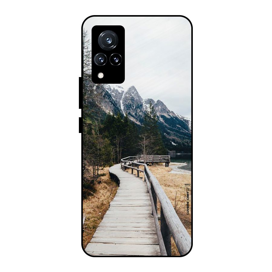 Just Wander Metal Back Case for Vivo V21 5G