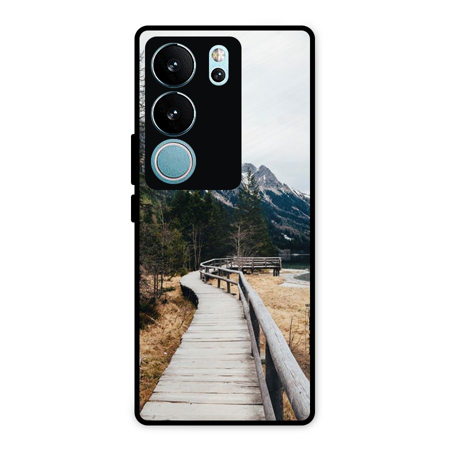 Just Wander Metal Back Case for Vivo V29
