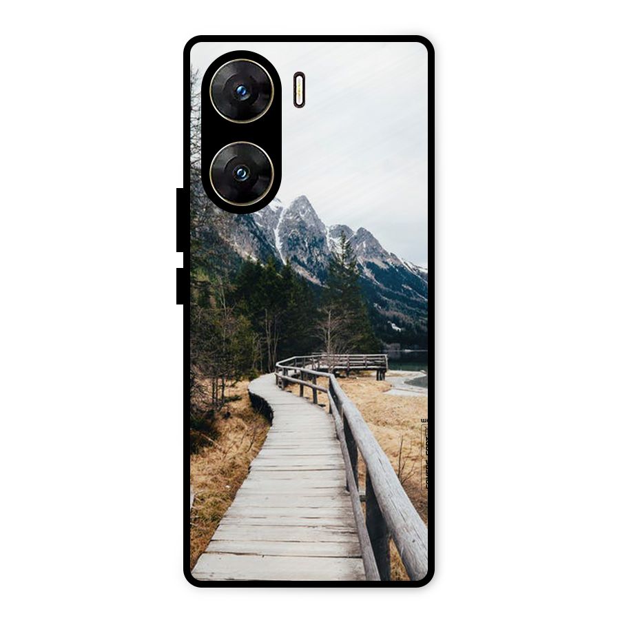 Just Wander Metal Back Case for Vivo V29e
