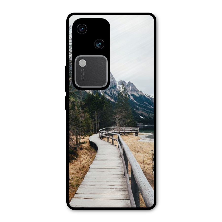 Just Wander Metal Back Case for Vivo V30