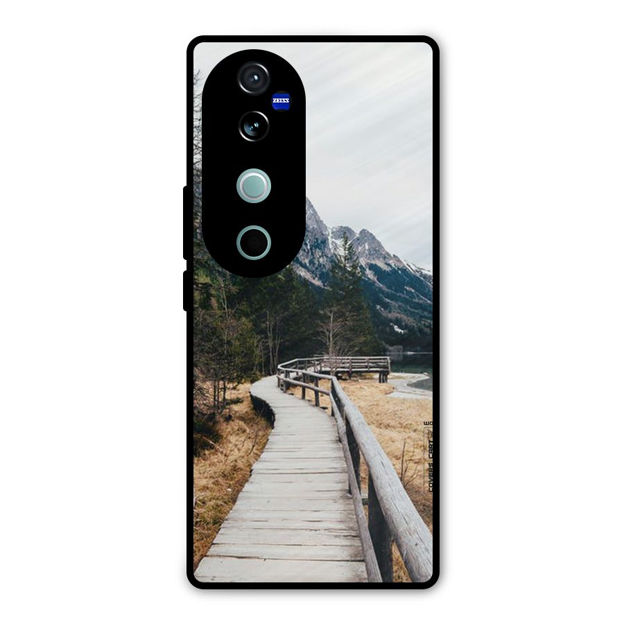 Just Wander Metal Back Case for Vivo V40