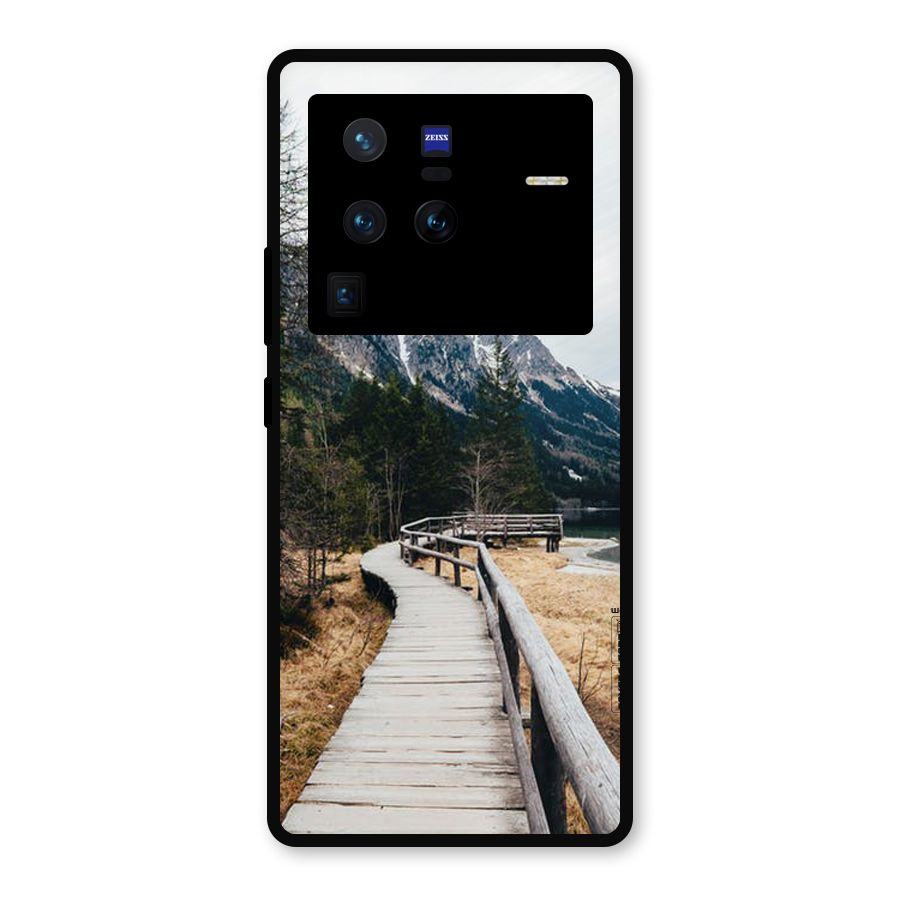Just Wander Metal Back Case for Vivo X80 Pro