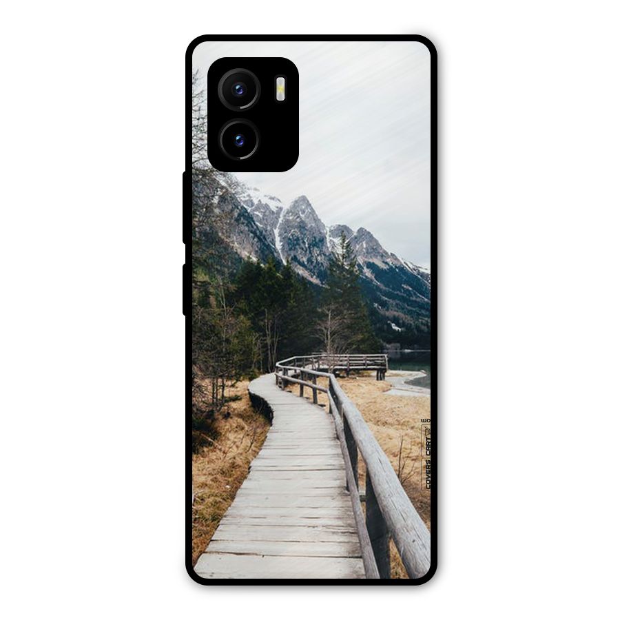 Just Wander Metal Back Case for Vivo Y15s