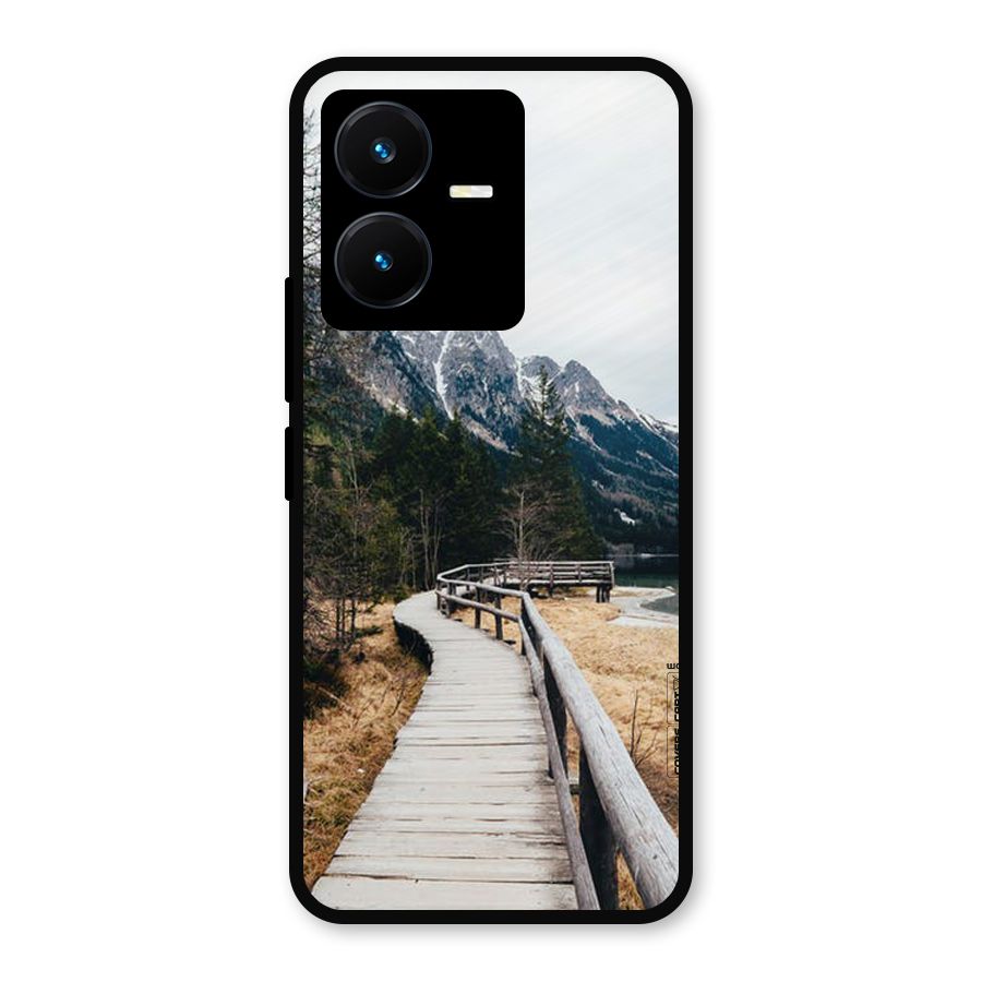 Just Wander Metal Back Case for Vivo Y22