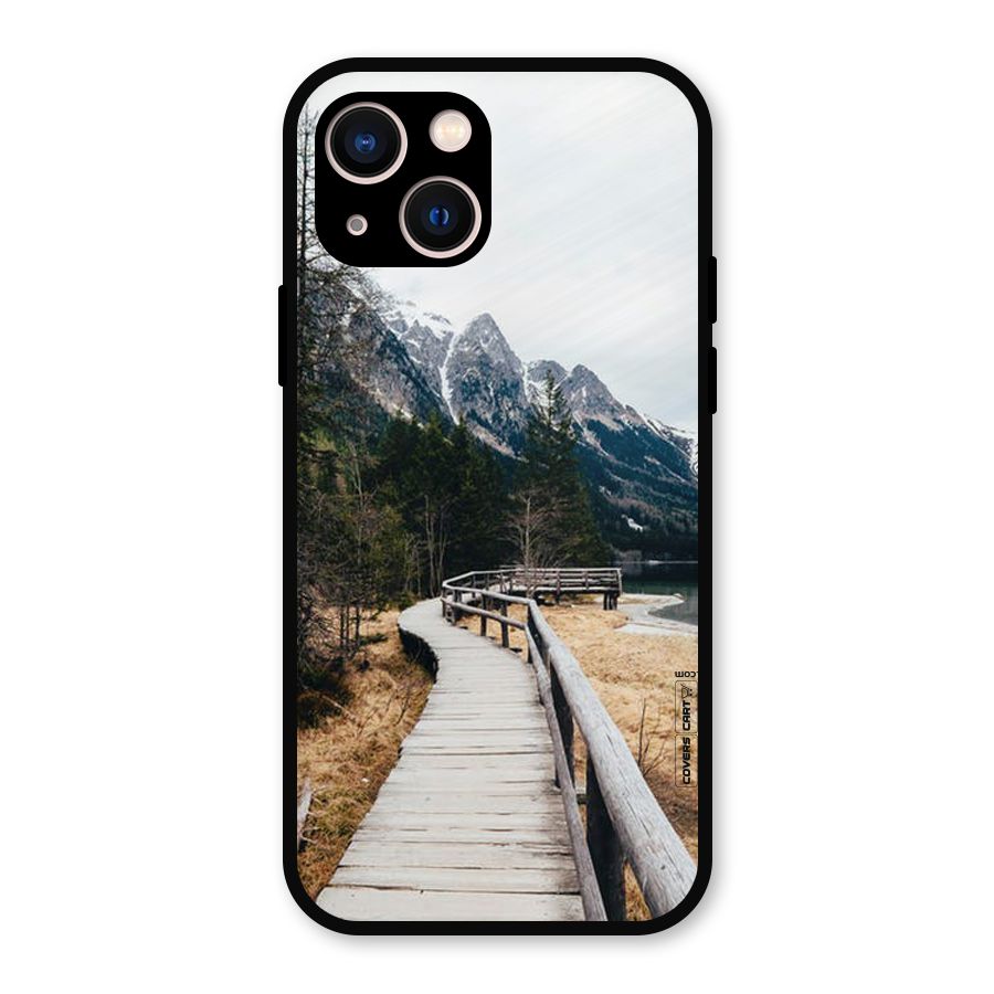 Just Wander Metal Back Case for iPhone 13