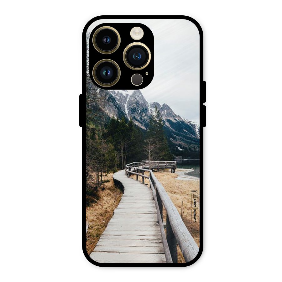 Just Wander Metal Back Case for iPhone 14 Pro