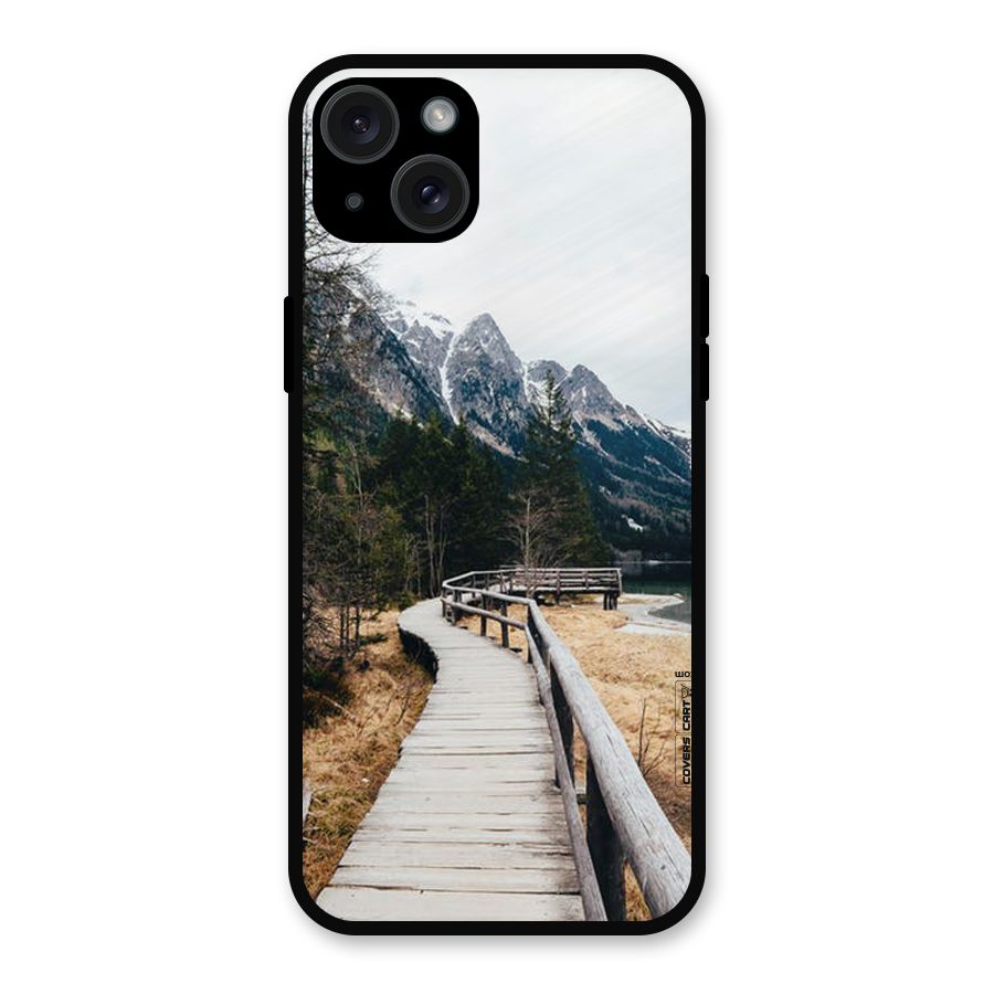 Just Wander Metal Back Case for iPhone 15 Plus