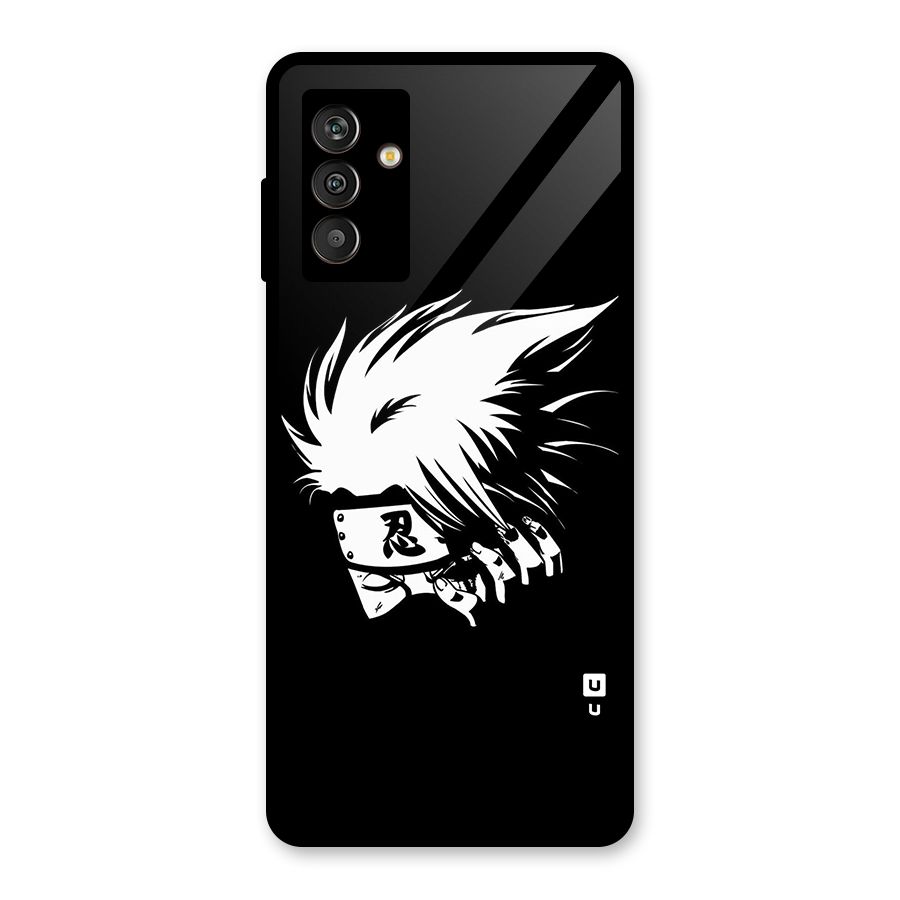 Kakashi Hatake Black Glass Back Case for Galaxy M13