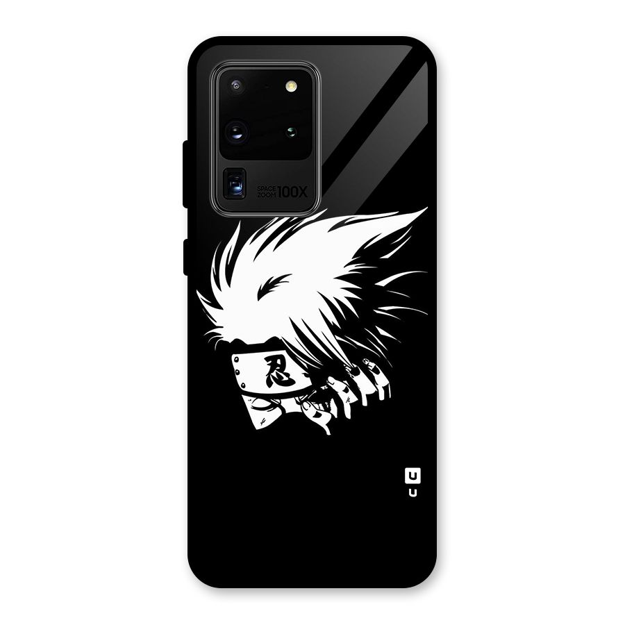 Kakashi Hatake Black Glass Back Case for Galaxy S20 Ultra