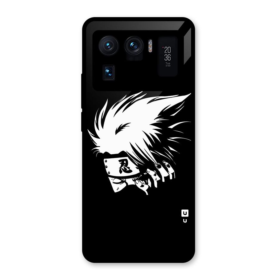 Kakashi Hatake Black Glass Back Case for Mi 11 Ultra
