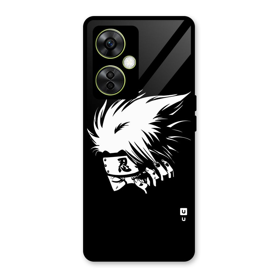 Kakashi Hatake Black Glass Back Case for OnePlus Nord CE 3 Lite