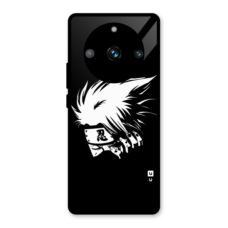 Kakashi Hatake Black Glass Back Case for Realme 11 Pro Plus
