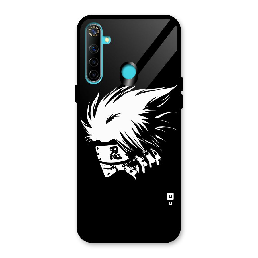 Kakashi Hatake Black Glass Back Case for Realme 5