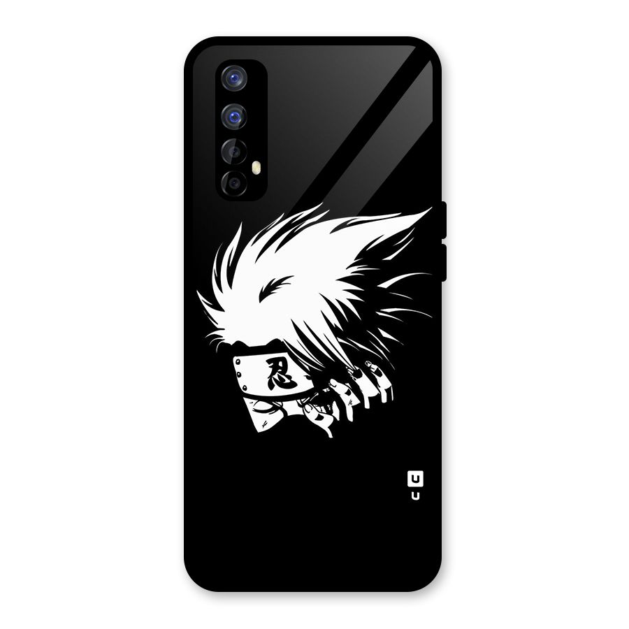 Kakashi Hatake Black Glass Back Case for Realme Narzo 20 Pro
