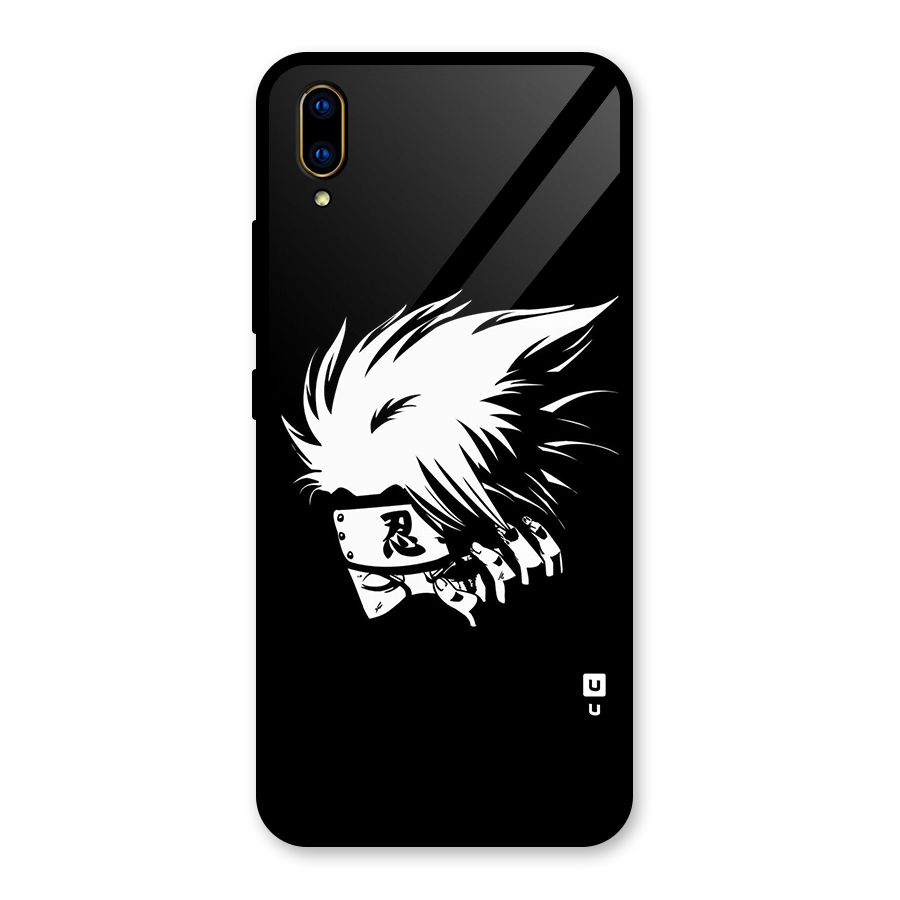 Kakashi Hatake Black Glass Back Case for Vivo V11 Pro