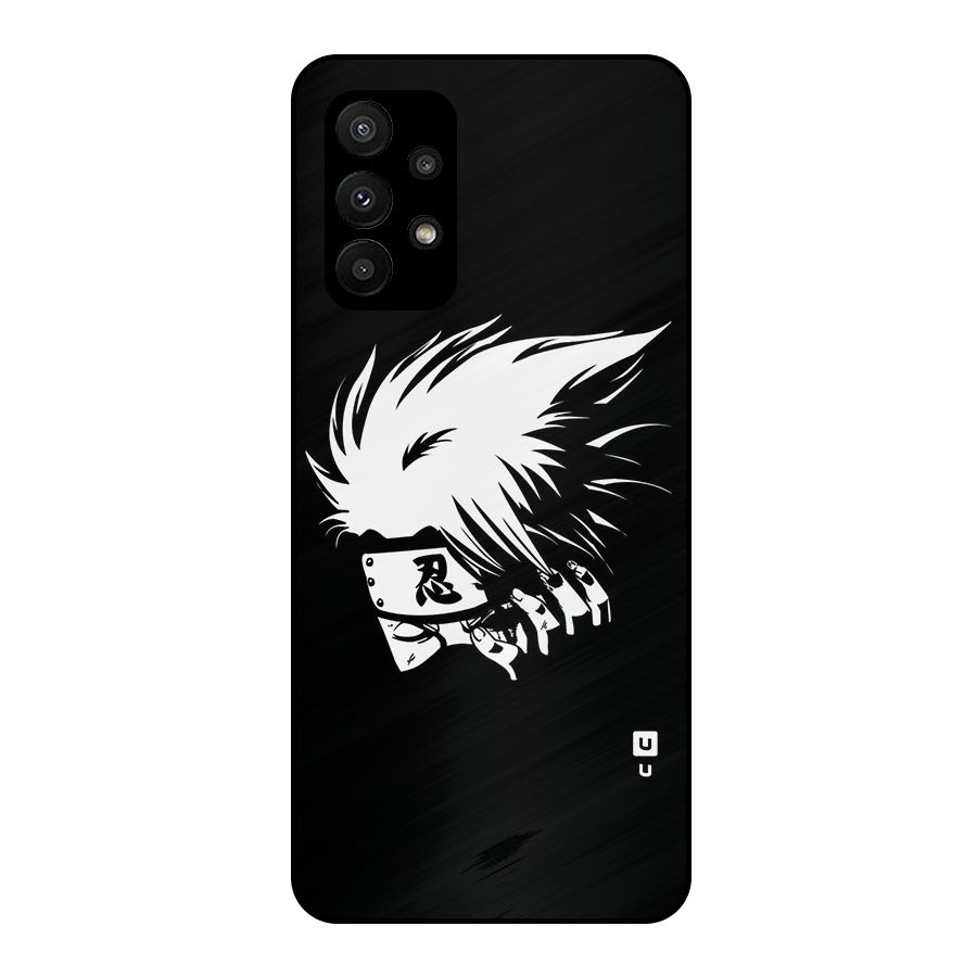 Kakashi Hatake Black Metal Back Case for Galaxy A23