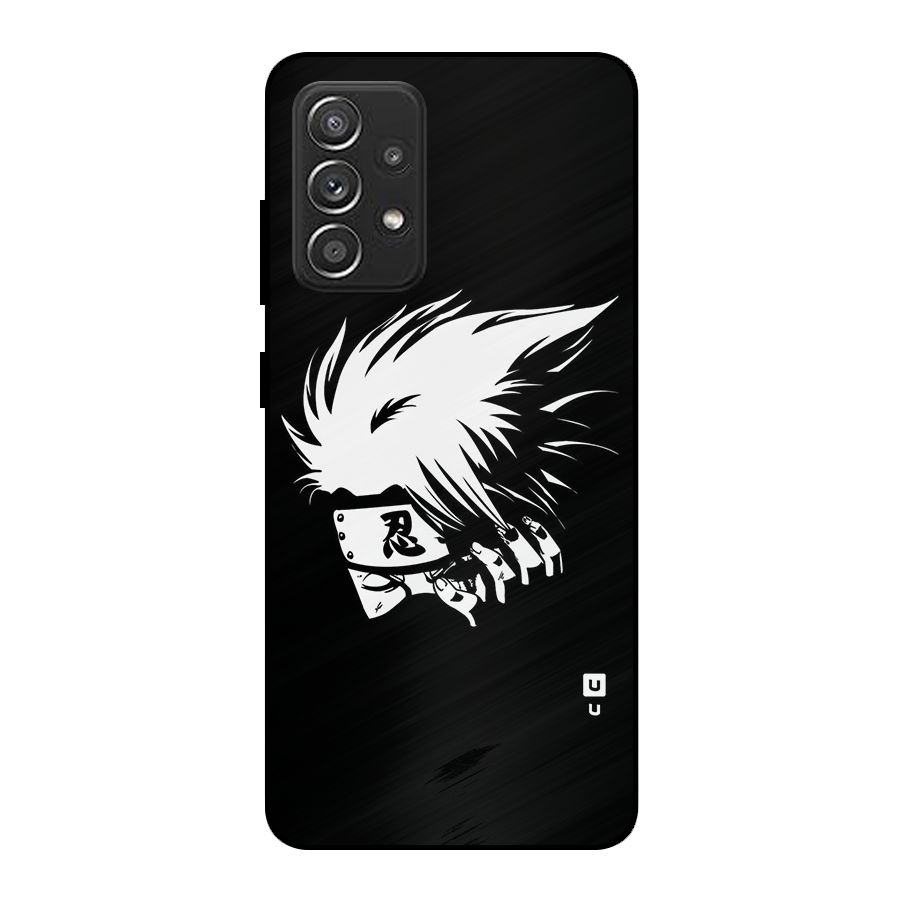 Kakashi Hatake Black Metal Back Case for Galaxy A52s 5G