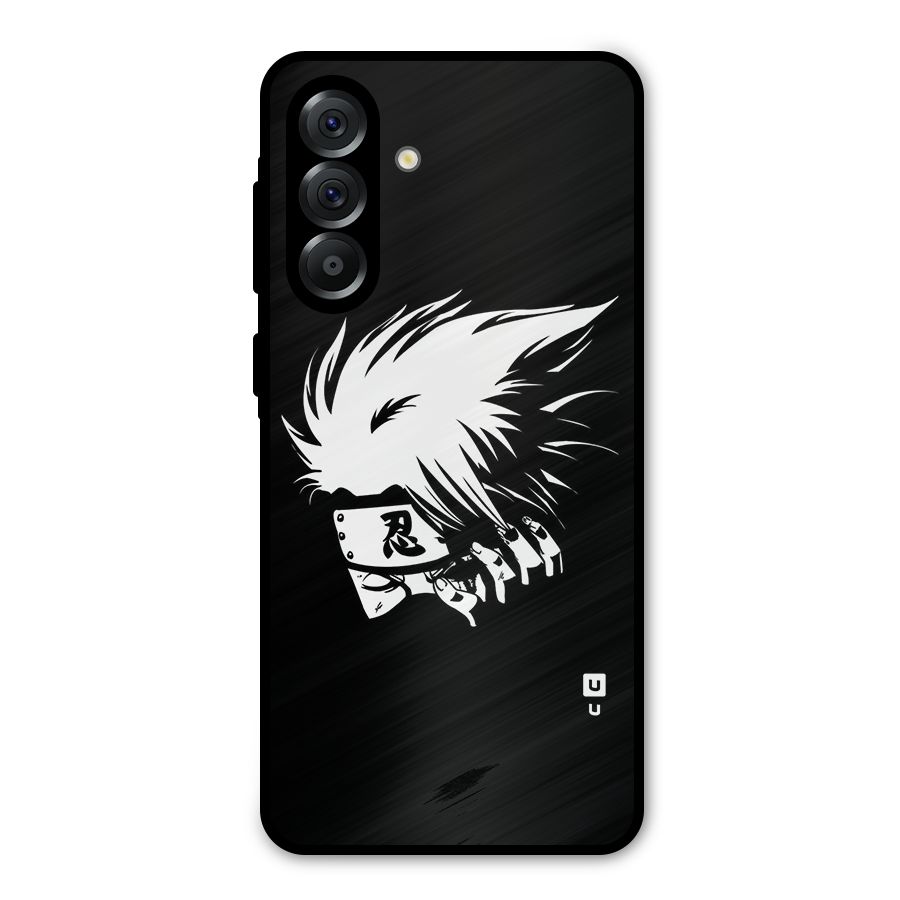 Kakashi Hatake Black Metal Back Case for Galaxy A56