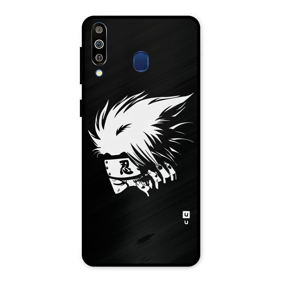 Kakashi Hatake Black Metal Back Case for Galaxy M30