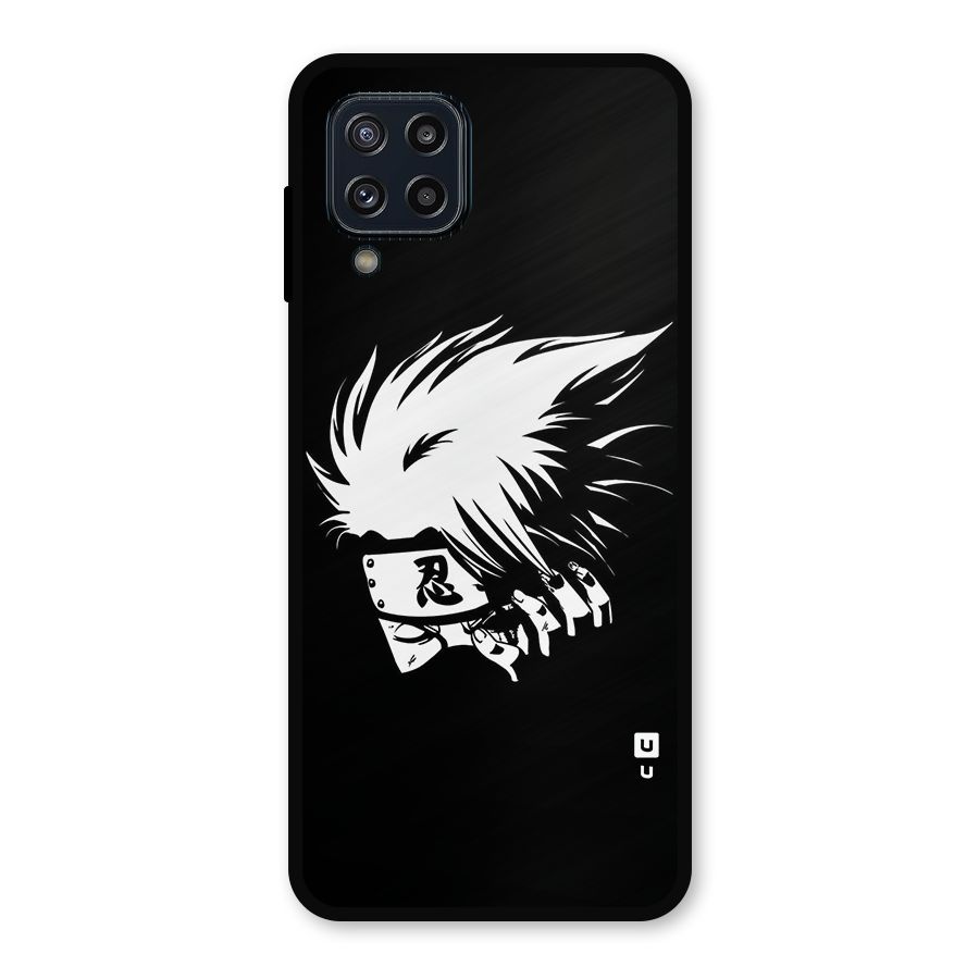 Kakashi Hatake Black Metal Back Case for Galaxy M32