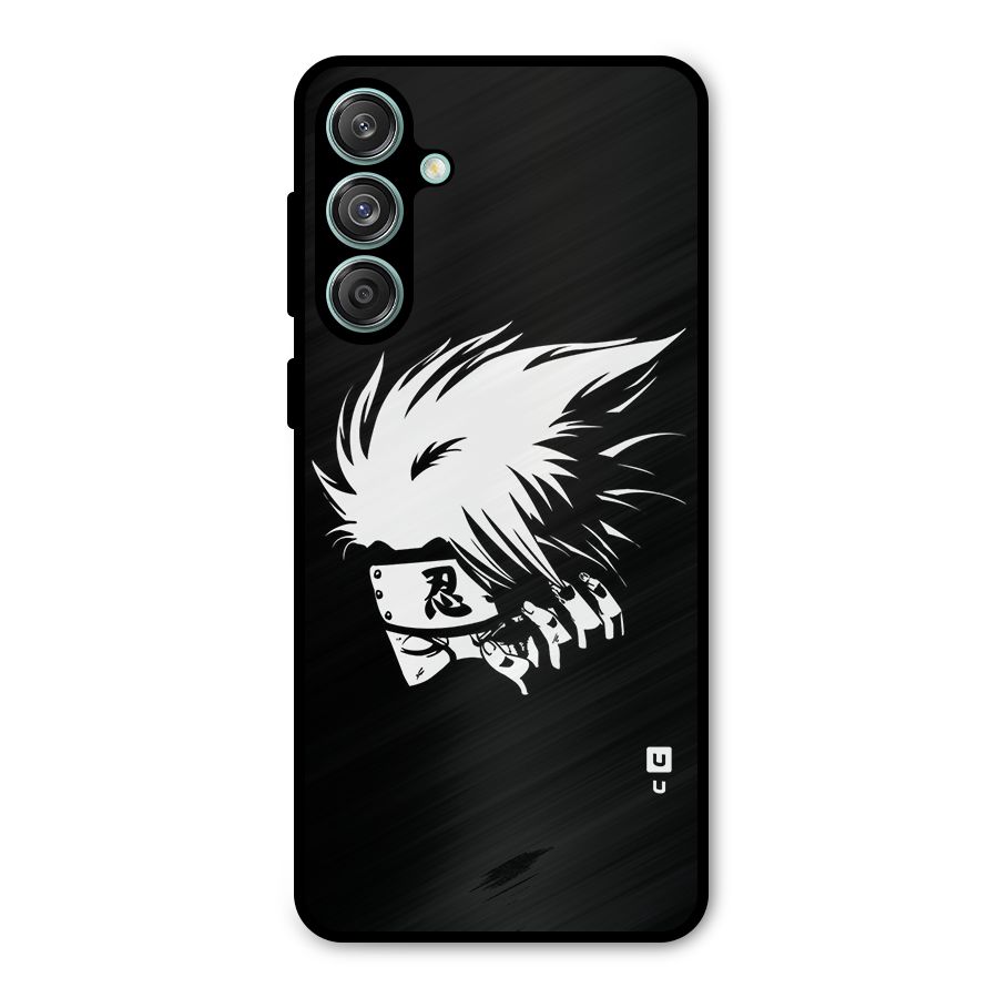 Kakashi Hatake Black Metal Back Case for Galaxy M55 5G