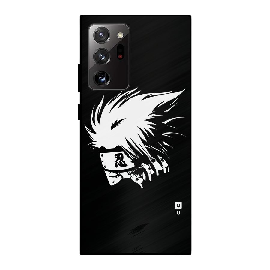 Kakashi Hatake Black Metal Back Case for Galaxy Note 20 Ultra