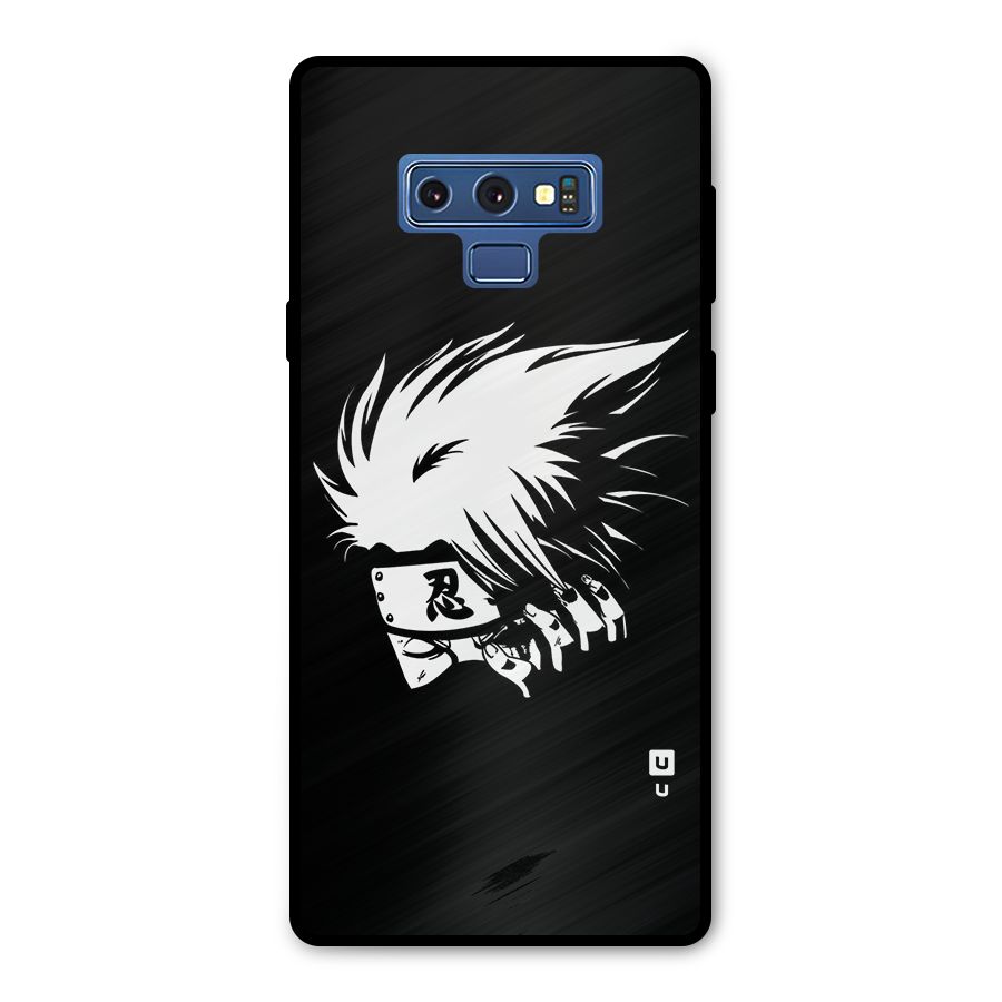 Kakashi Hatake Black Metal Back Case for Galaxy Note 9