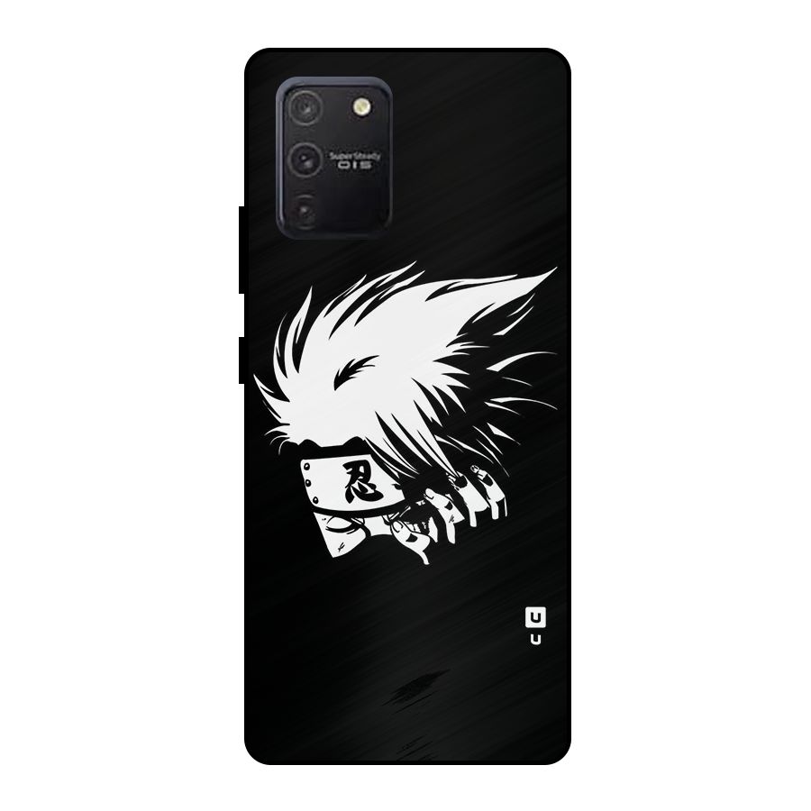 Kakashi Hatake Black Metal Back Case for Galaxy S10 Lite