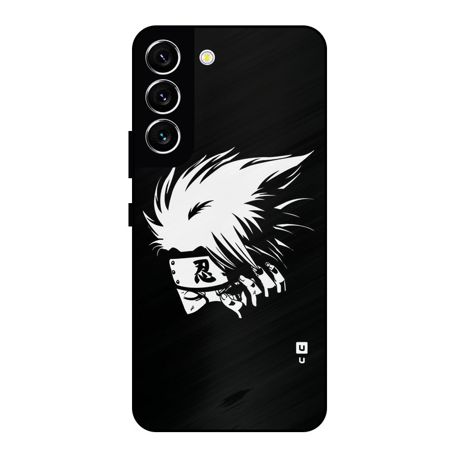 Kakashi Hatake Black Metal Back Case for Galaxy S22 5G