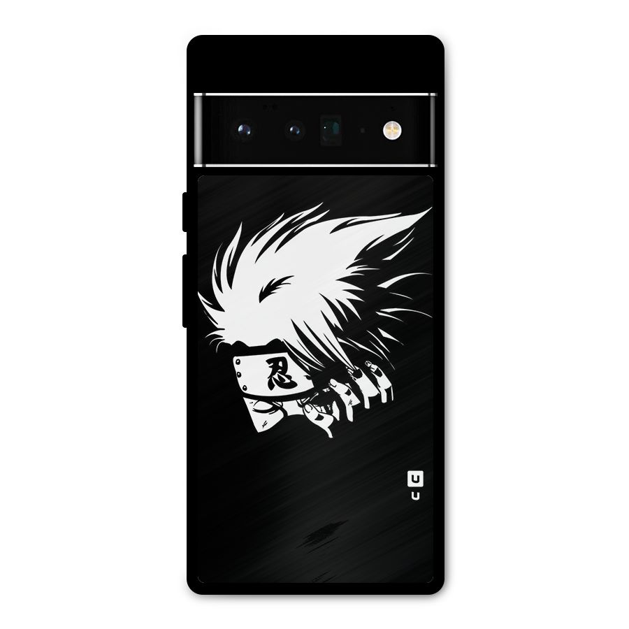 Kakashi Hatake Black Metal Back Case for Google Pixel 6 Pro