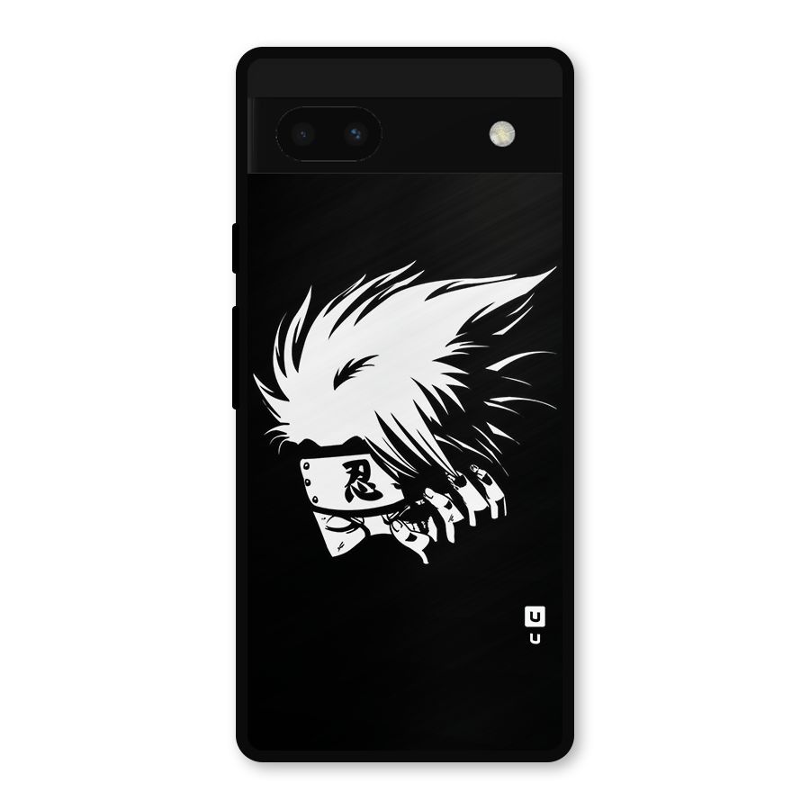 Kakashi Hatake Black Metal Back Case for Google Pixel 6a