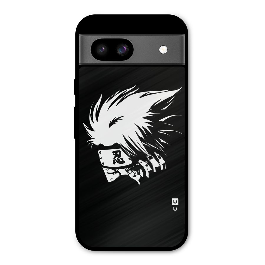Kakashi Hatake Black Metal Back Case for Google Pixel 8a