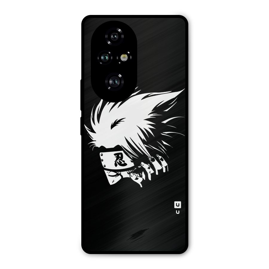 Kakashi Hatake Black Metal Back Case for Honor 200 Pro