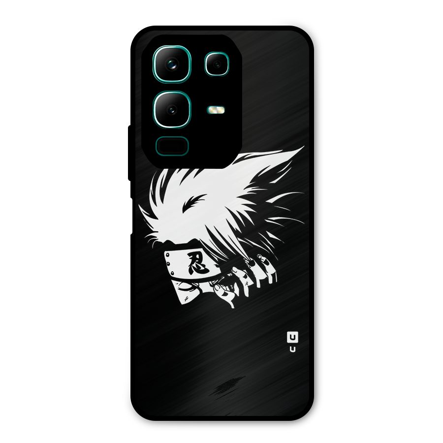 Kakashi Hatake Black Metal Back Case for Infinix Note 50x