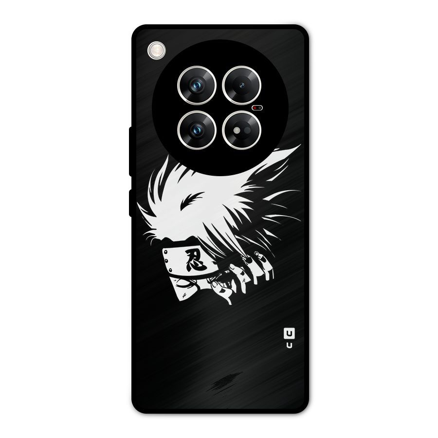 Kakashi Hatake Black Metal Back Case for Infinix Zero 40 5G