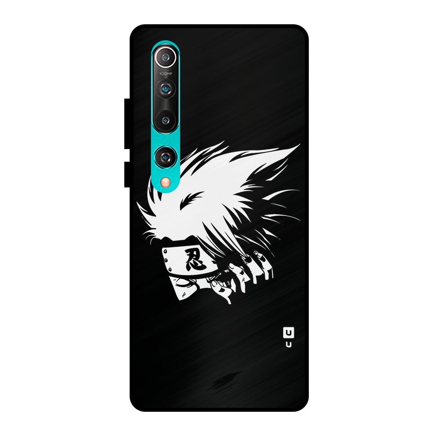 Kakashi Hatake Black Metal Back Case for Mi 10