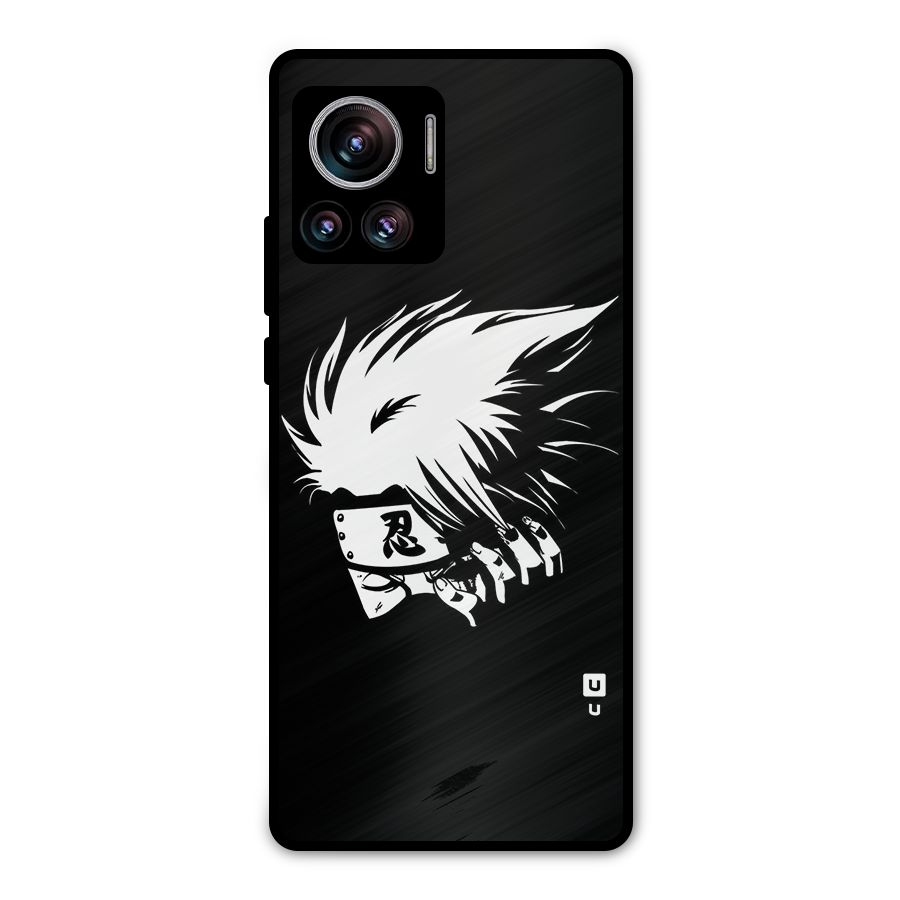 Kakashi Hatake Black Metal Back Case for Motorola Edge 30 Ultra
