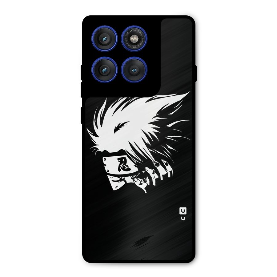 Kakashi Hatake Black Metal Back Case for Motorola Edge 60 Pro