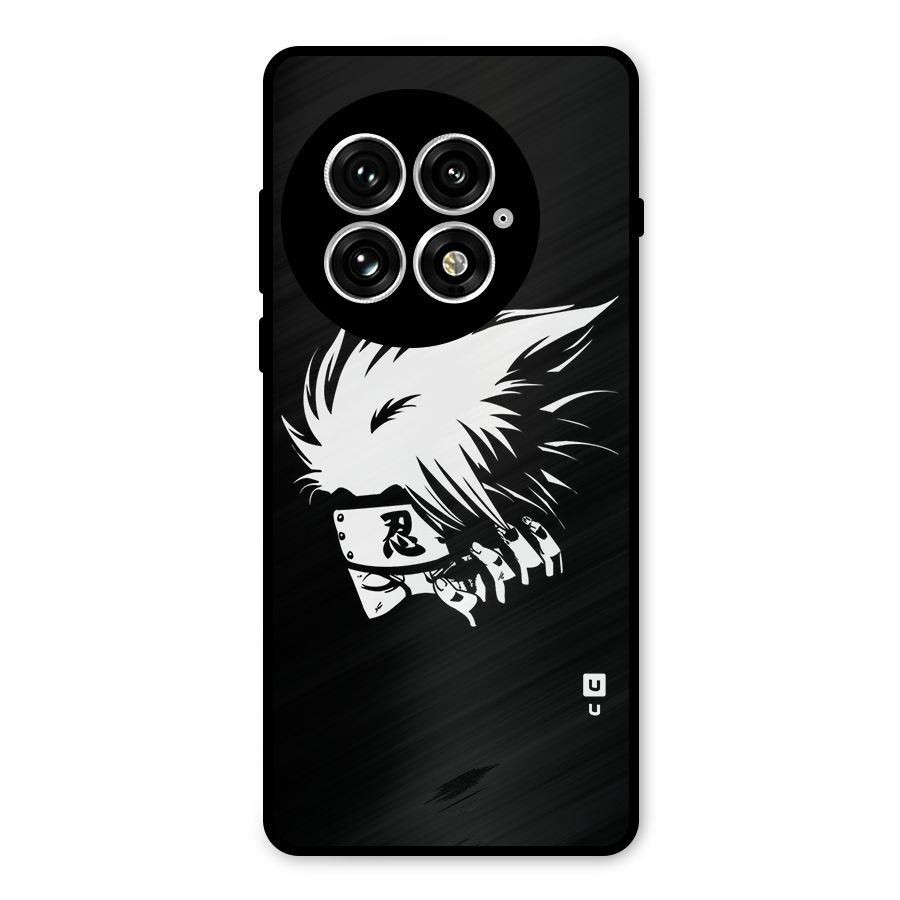 Kakashi Hatake Black Metal Back Case for OnePlus 13
