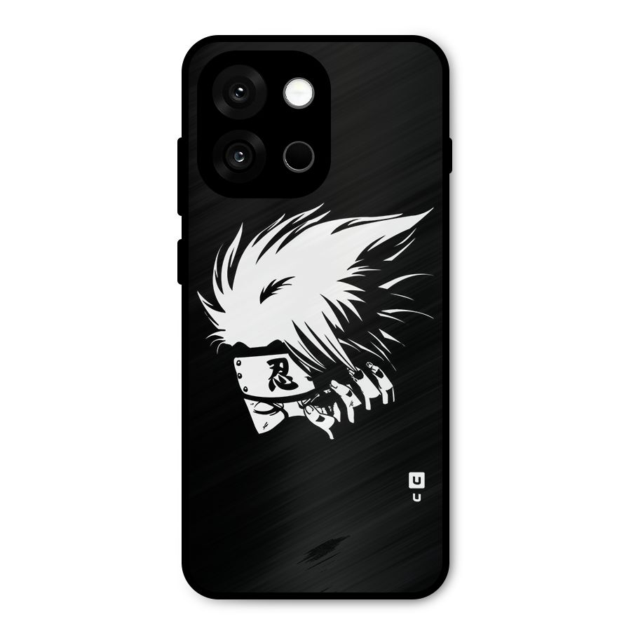 Kakashi Hatake Black Metal Back Case for OnePlus 13s