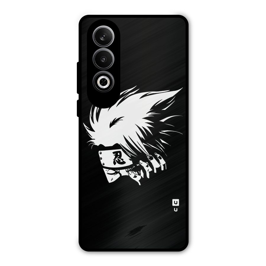 Kakashi Hatake Black Metal Back Case for OnePlus Nord CE4