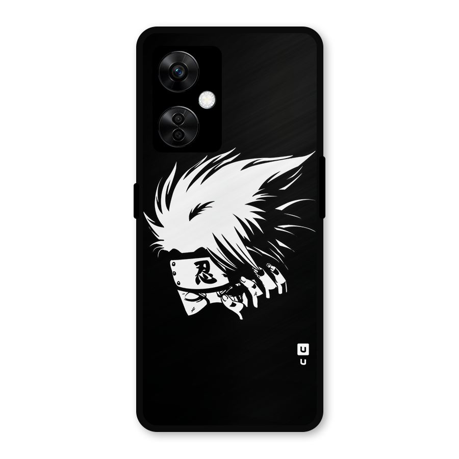Kakashi Hatake Black Metal Back Case for OnePlus Nord CE 3 Lite
