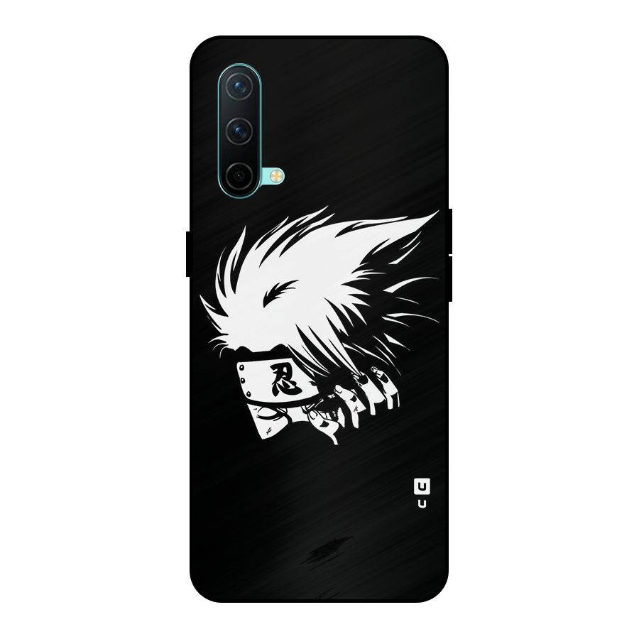 Kakashi Hatake Black Metal Back Case for OnePlus Nord CE 5G